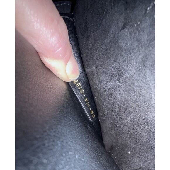 CHRISTIAN DIOR J'Adior Medium Leather Flap Chain Shoulder Bag Black - Picture 3 of 12